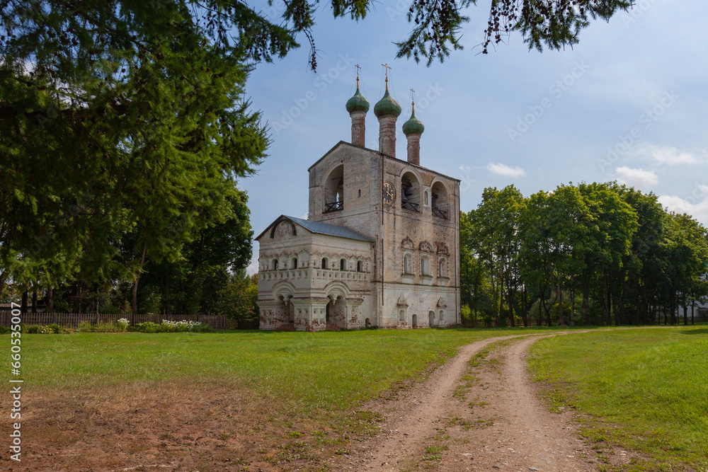 Belfry of the Boris and Gleb Monastery, Yaroslavl region, Russia