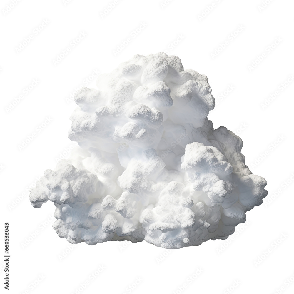 Hyper realistic white thick cloud isolated on transparent background 8K PNG Hyper realistic white thick cloud isolated on transparent background 8K PNG