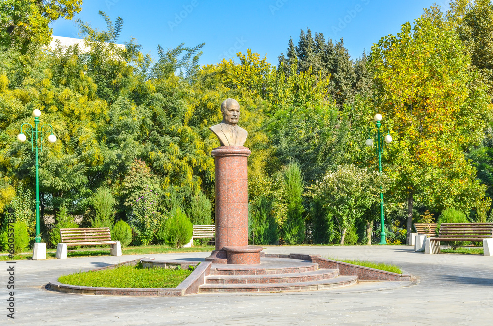 Yakub Kolas Park in tashkent, Uzbekistan