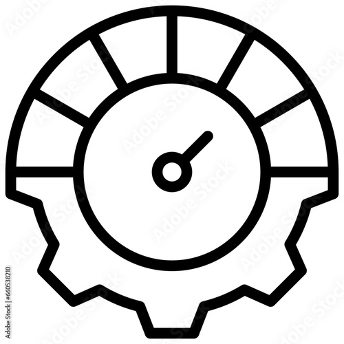 Dial Outline Icon