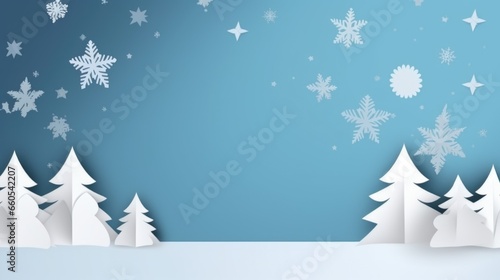 Winter background concept  Copy space 