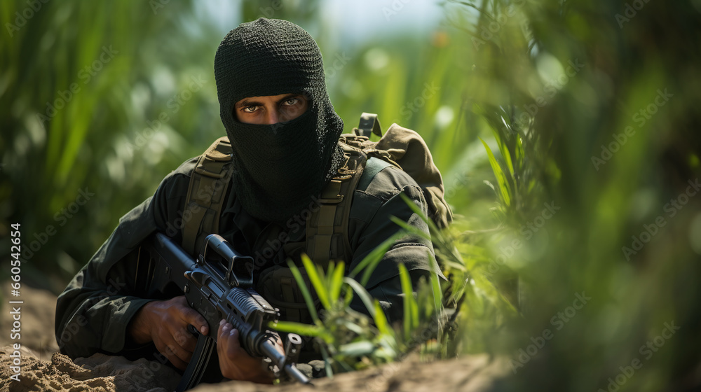 Duty and Resolve: A Palestinian Soldier Defending His Homeland Duty and Resolve: A Palestinian Soldier Defending His Homeland