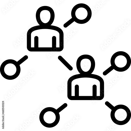 Network Outline Icon