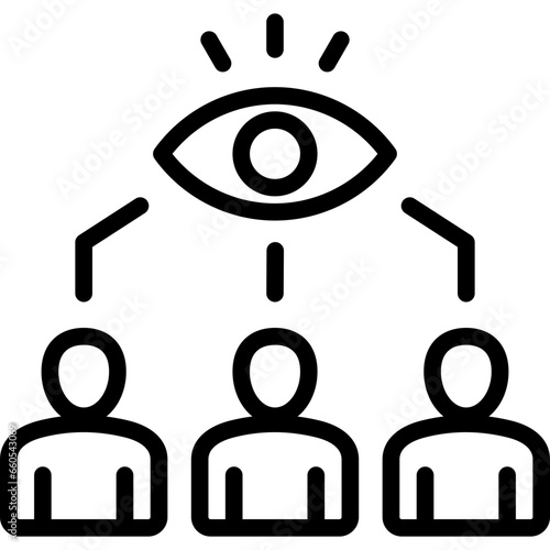 Vision Outline Icon