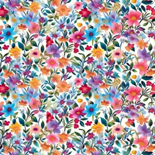 pattern with flowers