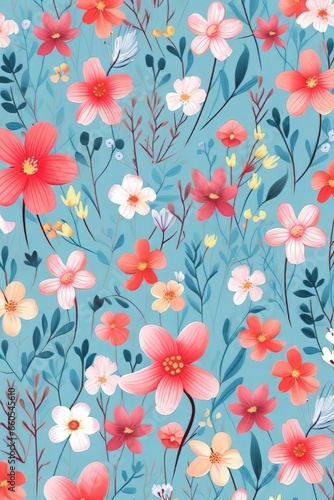 seamless floral pattern