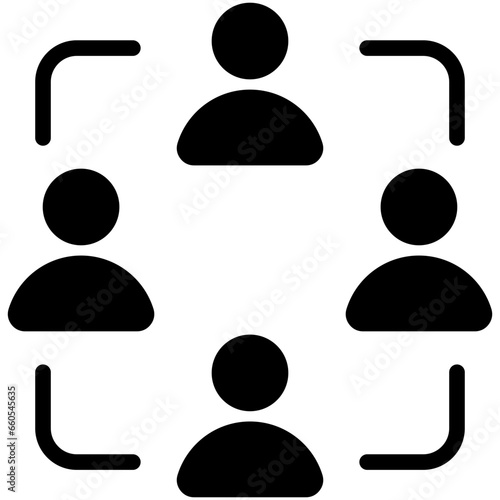 Workgroup Glyph Icon