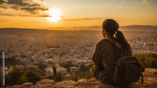 Dedication and Service: An Israeli Soldier Defending His Homeland