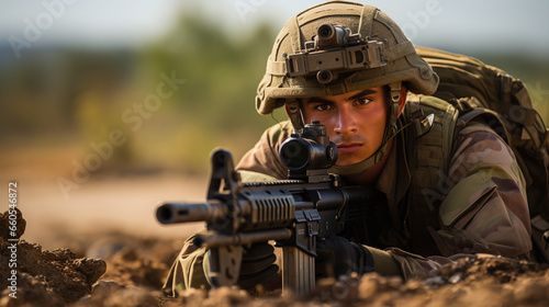 Dedication and Service: An Israeli Soldier Defending His Homeland