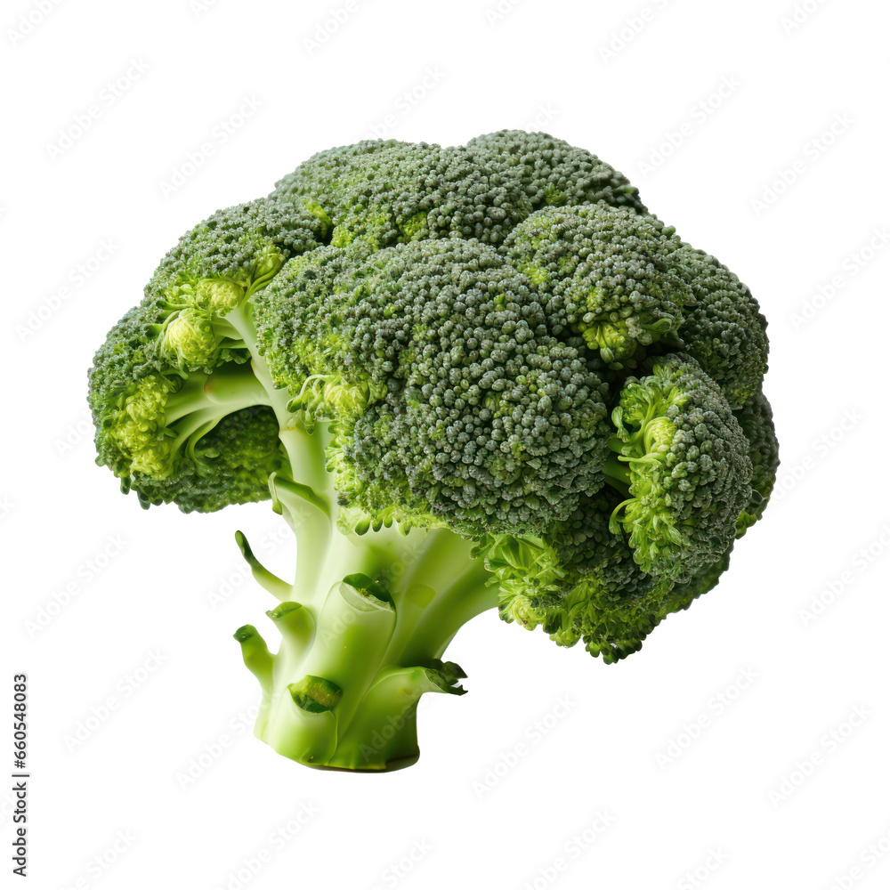 Broccoli isolated on white transparent background, PNG Broccoli isolated on white transparent background, PNG
