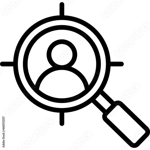Human Resource Outline Icon