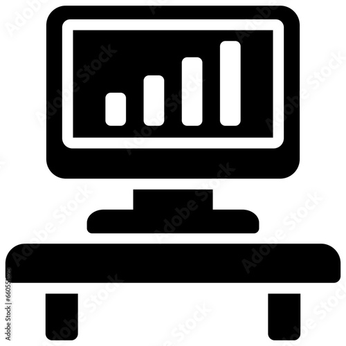 Workplace Glyph Icon