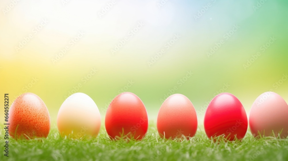 Easter eggs background concept Easter eggs background concept