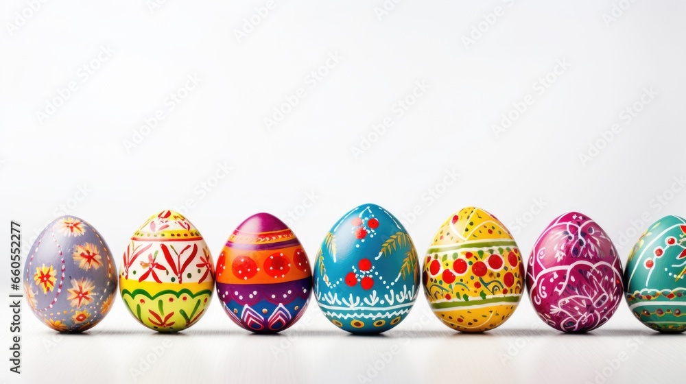 Easter eggs background concept Easter eggs background concept