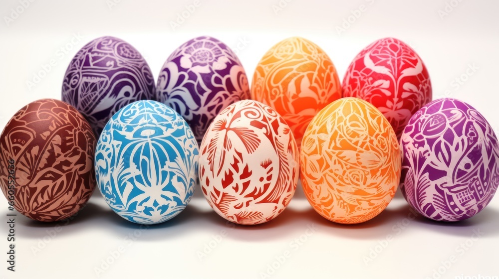 Easter eggs background concept Easter eggs background concept