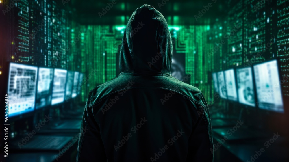 Anonymous Hacker Manipulating Technology Anonymous Hacker Manipulating Technology