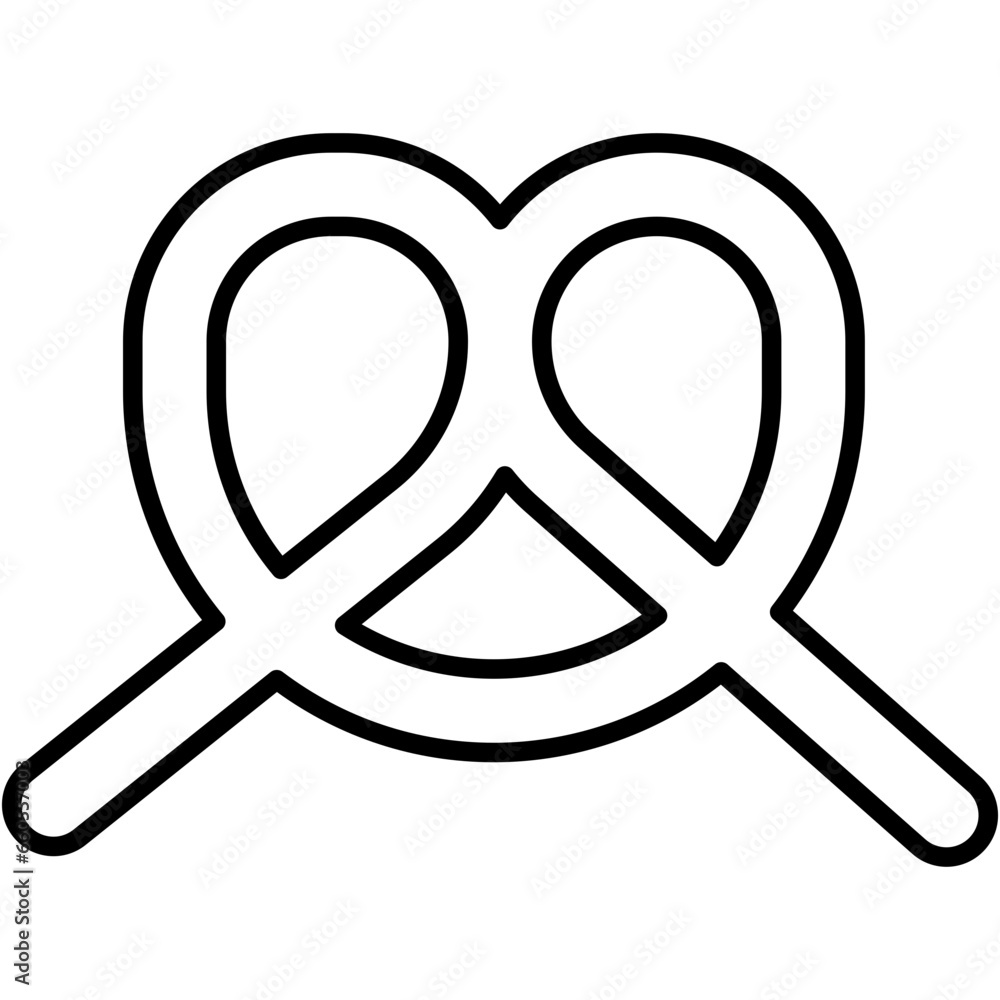 Pretzel vector icon for download.svg Pretzel vector icon for download.svg