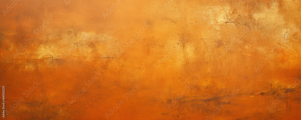 Orange Background with Golden Splash