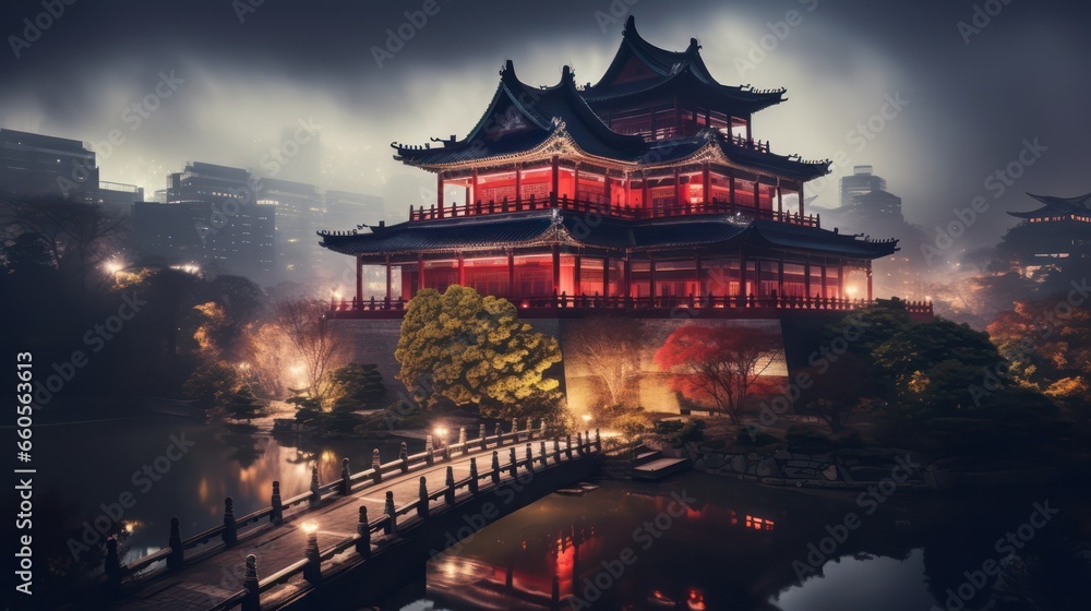 Fototapeta premium ancient chinese architecture
