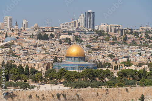 Al-Aqsa Mosque in the city of Jerusalem