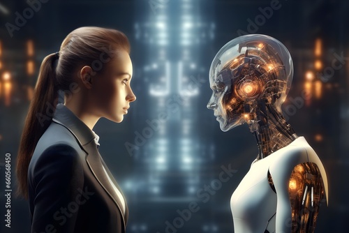 Human and AI: A Face-to-Face Encounter. generative ai