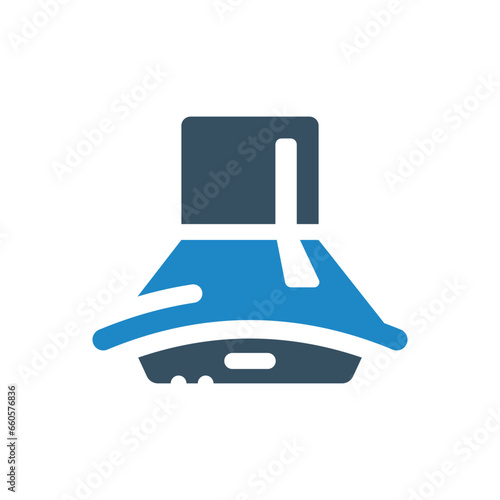 kitchen hood icon vector illustration