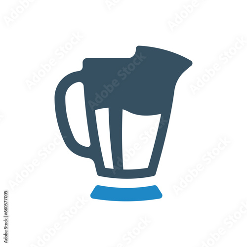 carafe icon vector illustration