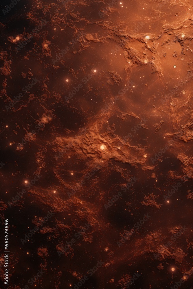 Beautiful Copper Grungy Metallic Background Texture - Elemental Pure Copper - Celebrating the Metal's Textured Terrain - Copper Bronze Metal Backdrop Texture created with Generative AI Technology