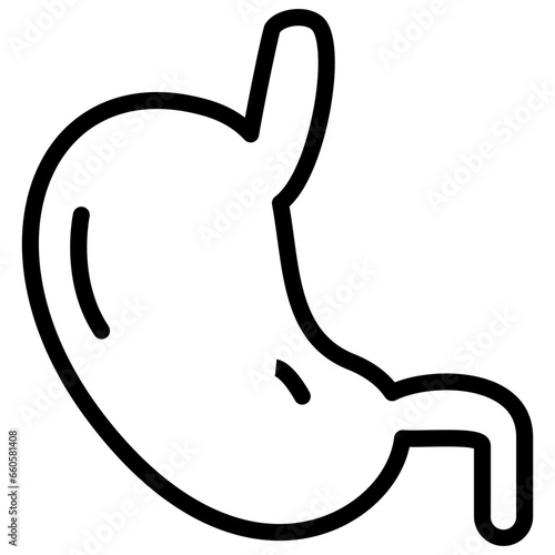 Stomach Icon Style