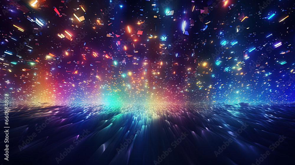 modern fantasy background colors and lights