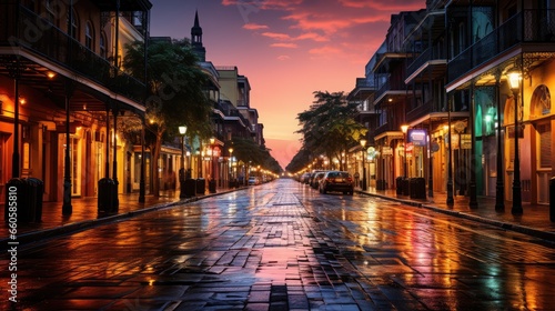 Amazing fictional landscape inspired by New Orleans