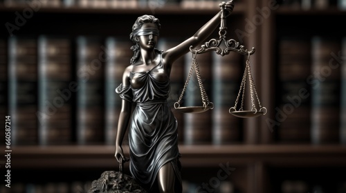 Photo that symbolizes Law - fictional stock photo