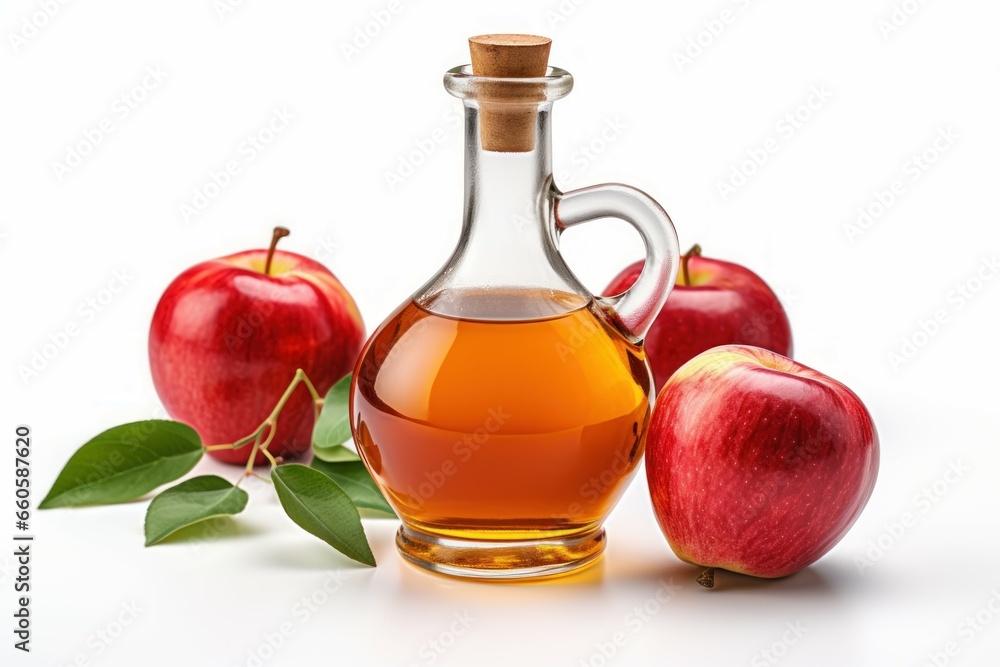 Apple cider vinegar juice. Natural fresh. Generate Ai Apple cider vinegar juice. Natural fresh. Generate Ai