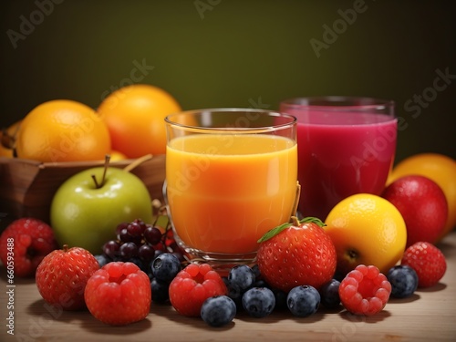Free Photo Fruit and Juice