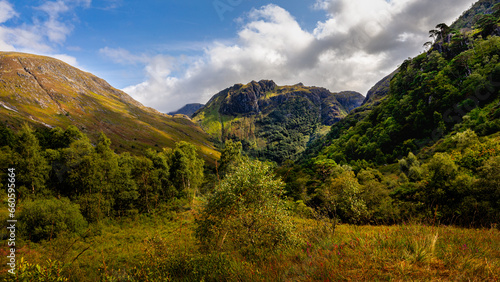 The beautiful moutains and waterfalls of Scotland. © Rene