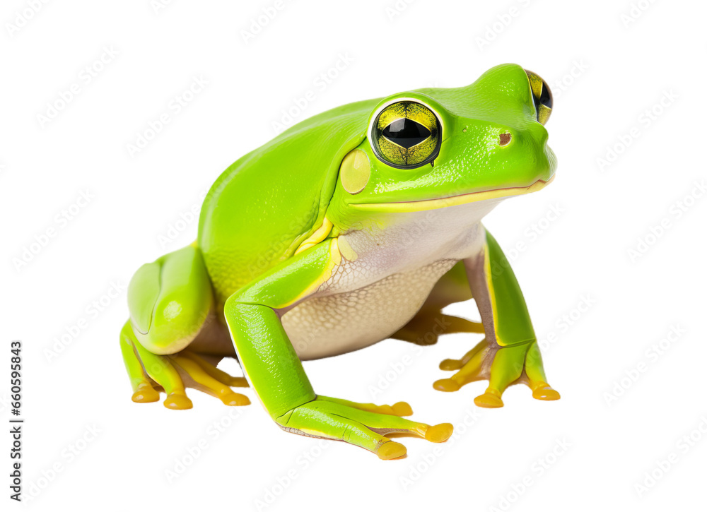 Frog on white background Frog on white background