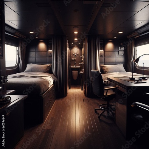interior of a train, room in a train, nterior, seat, inside, transport © Rimsha