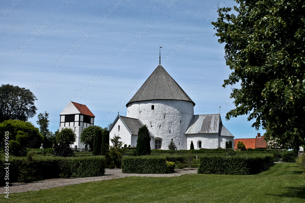 Nylars Church on the Island of Bornholm