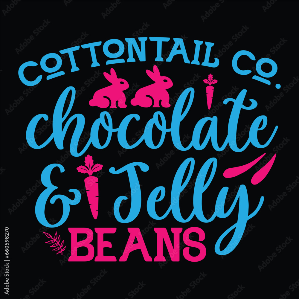 Cotton tall co chocolate and jelly beans