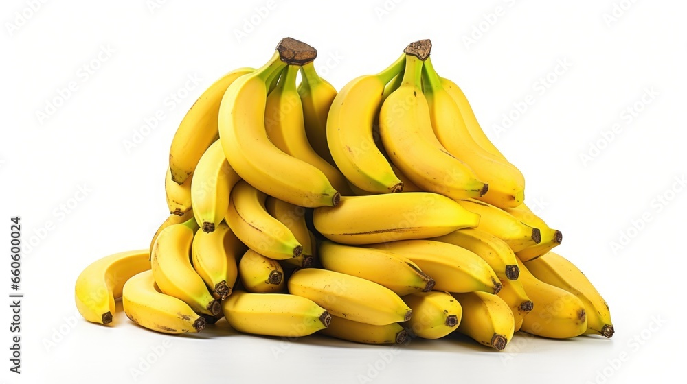 A pile of bananas sitting on top of each other