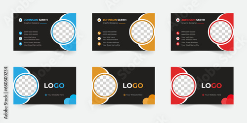 Modern Creative And Clean Business Card Design Template, Visiting Card 