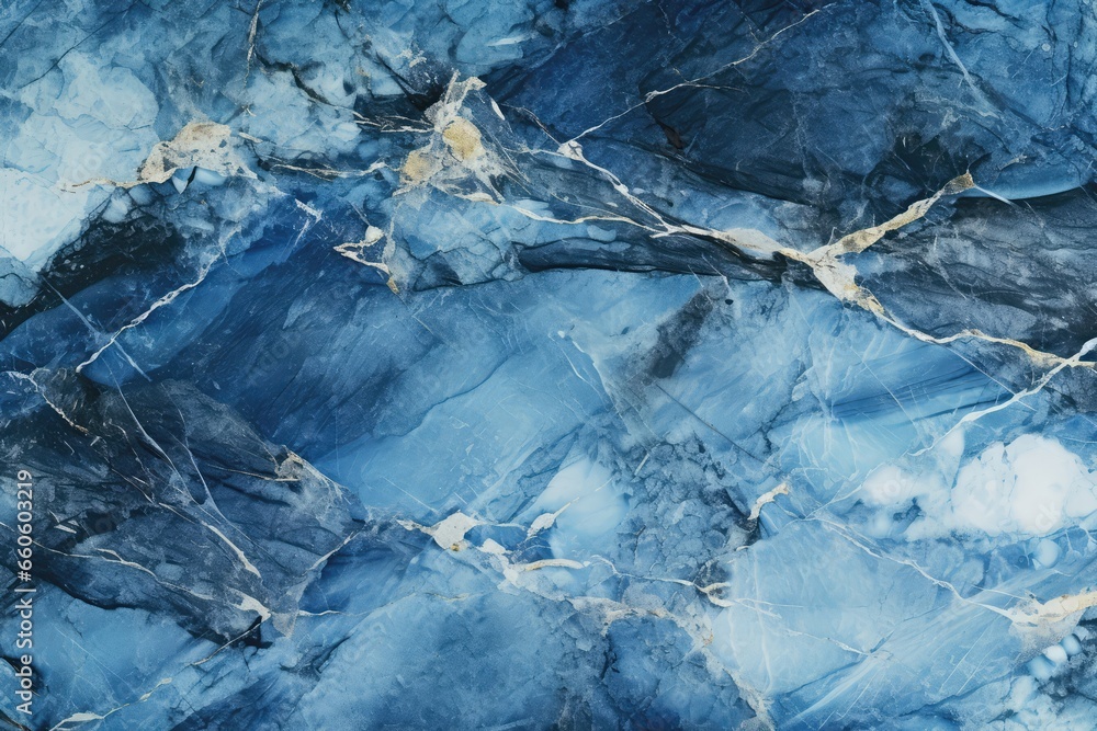 Blue Marble Patterns Create Abstract Background With Touch Of Elegance