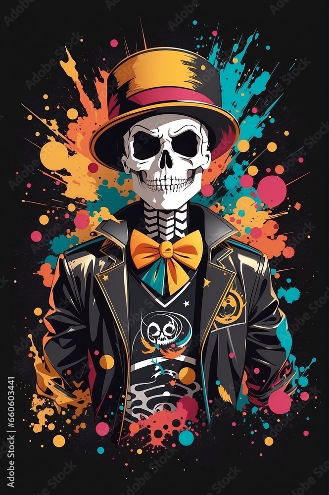 pirate with skull pirate with skull