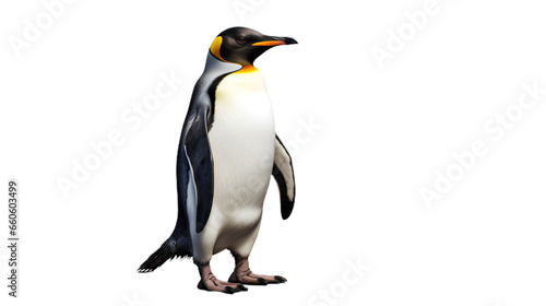 Pinguin. Isolated on Transparent background.