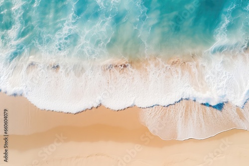 Drone View Of Beach With Waves .   oncept 1. Aerial Photography Of Beaches 2. Drone Footage Of Waves Crashing 3. Stunning Beaches From Above 4. Captivating Aerial Views Of Seaside Landscapes