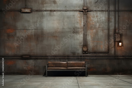 Grunge Metal Textures Add Character To Industrialthemed Design