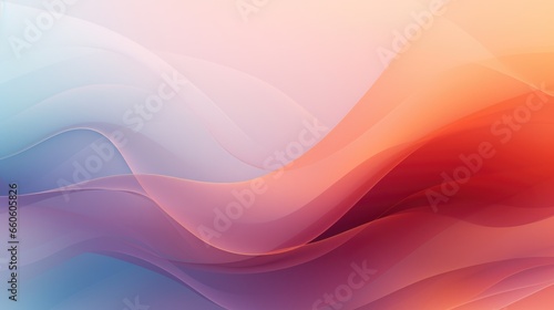 beautiful abstract background in calm autumn-winter colors with smooth transitions © koplesya