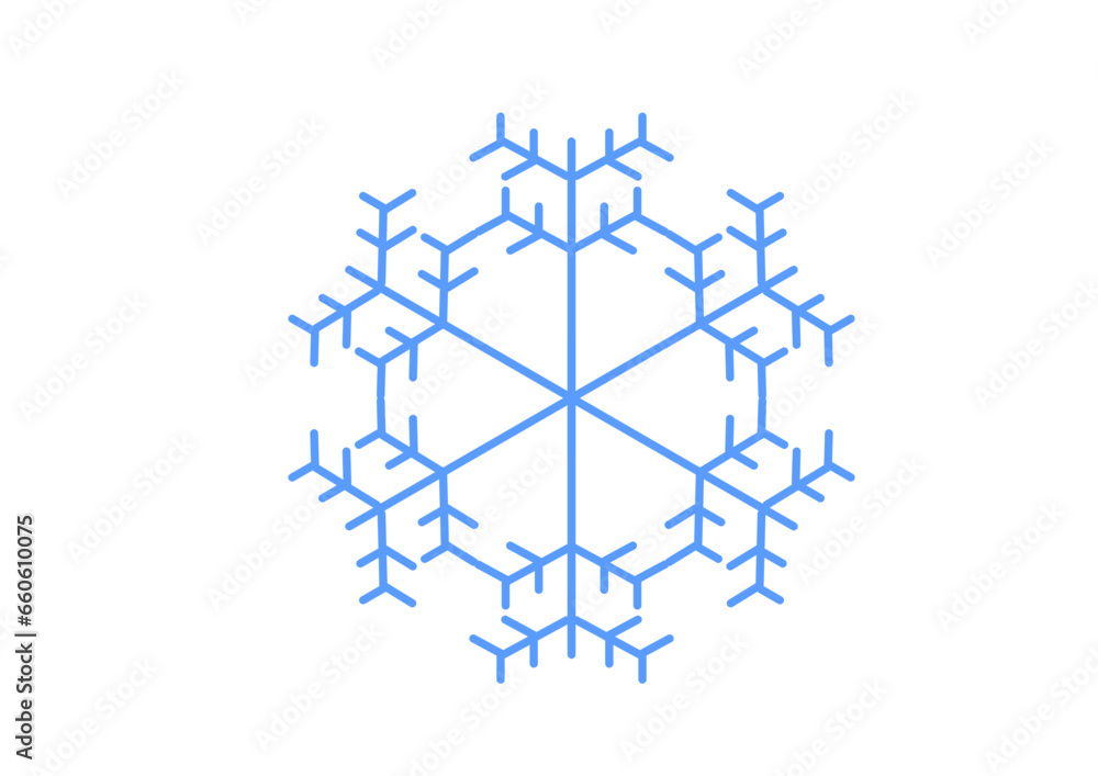 blauer schneekristall auf transparentem hintergrund, abstraktes modernes winterliches design blauer schneekristall auf transparentem hintergrund, abstraktes modernes winterliches design