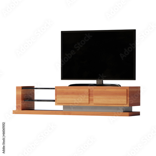 TV Stand with Smart TV