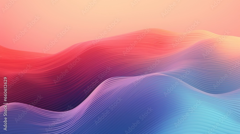 Abstract colorful background with neon fluid wavy shapes